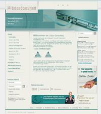 Webdesign Thema "CISCO Consultant"