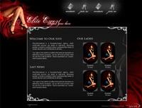 Webdesign zum Thema Escort