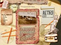 Webdesign Thema Retro