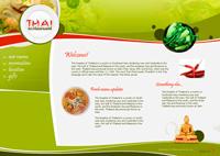 Webdesign Thema "Thai Restaurant"