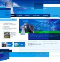 Webdesign Thema "Energiewerk"