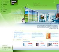 Webdesign Thema "Fensterbau"