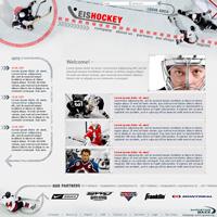 Webdesign und Umsetzung der Hockeyseite