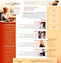 Webdesign Thema "Partnervermittlung"