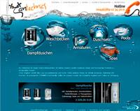 Webdesign zum Thema "Sanitär- und Heizungstechnik"
