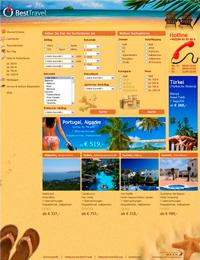 Webdesign Thema Travel