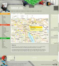 Webdesign Thema Stadtplan